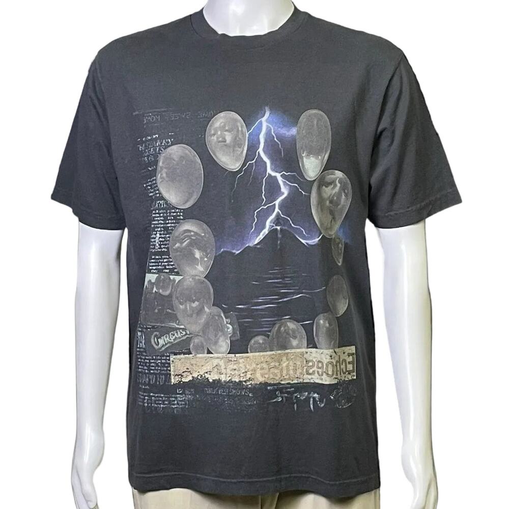 Travis Scott Utopia 2024 Delresto Echoes Circus Maximus Tour T-Shirt Men's Large